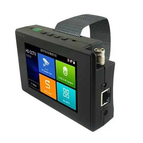 XtendLan TESTCAM408 / Ruční tester pro IP a analogové kamery 4" / dotykový