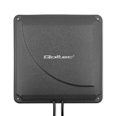 Qoltec 57041 4G LTE venkovní anténa 35dBi černá / DUAL / 2x SMA (M) 