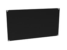 Solarix ZP-06 Záslepka 19" 6U černá
