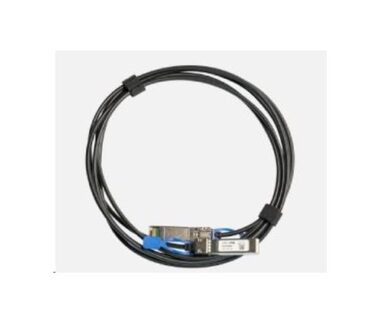 MikroTik XS+DA0003 Patch kabel 1 / 10 / 25Gbps / SFP / SFP+ / SFP28 / 2x MiniGBIC modul / DAC kabel / 3m