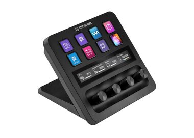 Elgato Stream Deck + BEARBEITUNG Black / multimediální ovladač / 8 talčítek / displej / USB-C