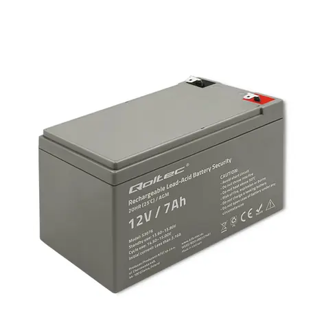 Qoltec 53076 baterie AGM 7Ah / 12V / max. 105A