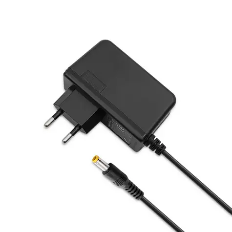 Qoltec 51034 Napájecí zdroj + síťový kabel  19W 1.7m černá / 9V / 2.11A / 5.5x2.5