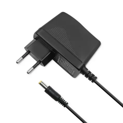 Qoltec 51023 Napájecí zdroj + síťový kabel  24W 1.3m černá / 12V / 2A / 5.5x2.5