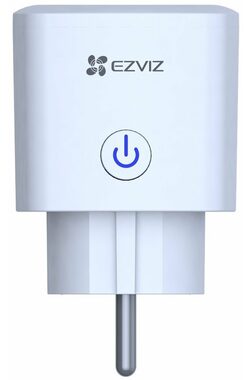 EZVIZ chytrá zásuvka T30-10A Basic / Wi-Fi / EU / 2300 W / Google Assistant / Amazon Alexa / bílá