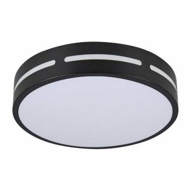 IMMAX NEO LITE PERFECTO SMART stropní svítidlo kruh 30cm 24W černá / TUYA / Wi-Fi