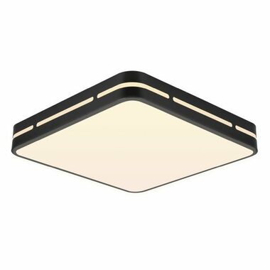 IMMAX NEO LITE PERFECTO SMART stropní svítidlo čtverec 30cm 24W černá / TUYA / Wi-Fi