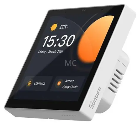 Sonoff NSPanel Pro bílá / Chytrý vypínač / 2 kanály / displej / WiFi / BT