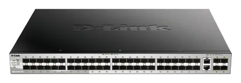 D-Link DGS-3130-54S  / 48x SFP Switch / 2x 10G RJ-45 / 2x 10G SFP+