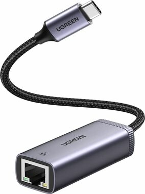 UGREEN CM483 Adaptér USB-C na RJ45 šedá