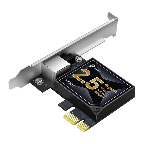 TP-Link TX201 / PCI-Express Ethernet adaptér / 1x RJ45 / 2.5Gbps / PCI-E x1