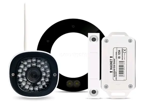 ismartgate Ultimate Lite Gate – IP kamera + IoT dálkové ovládání brány / 1280 x 720 / PIR / noční vidění / otočná 360°