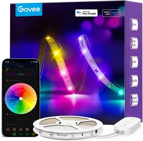 Govee H618C 10m / LED pásek / 12 W / 440 lm / BT / Wi-Fi / RGBIC