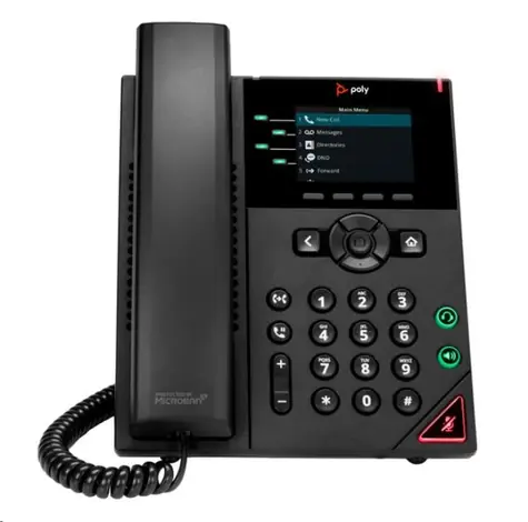 Poly Edge B20 - 4 linky černá / IP Telefon / 4 linky / 2.8" displej / 2x RJ-45 / PoE