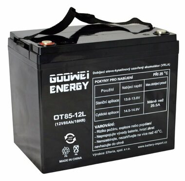 GOOWEI ENERGY Pb záložní akumulátor VRLA GEL 12V/85Ah 