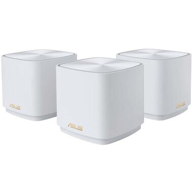 ASUS ZenWiFi XD4 Plus bílá 3ks / MESH router AX1800 / 2.4GHz / 5GHz / WAN + 1x LAN