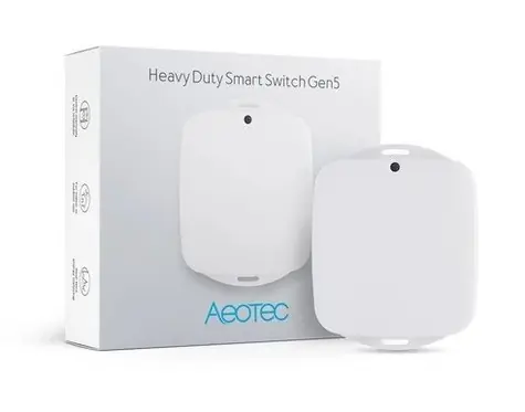 Aeotec Heavy Duty Smart Switch Gen 5 bílá / Chytrý spínač / 40A / Z-Wave Plus