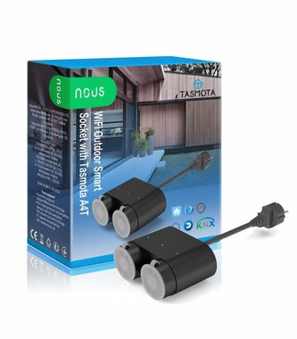 Nous A4T / Venkovní chytrá zásuvka / 3680W / WiFi 