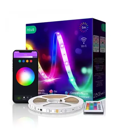 Nous F1 / LED pásek / 5m / RGB / WiFi