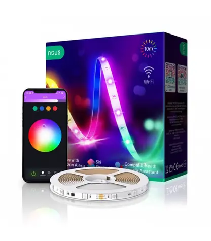 Nous F2 / LED pásek / 10m / RGB / WiFi