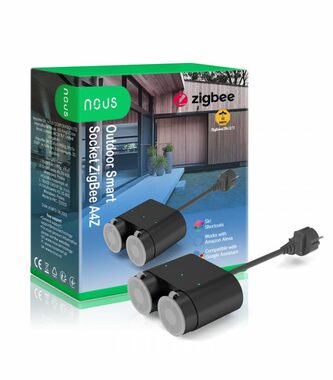 Nous A4Z / Venkovní chytrá zásuvka / 16A / ZigBee 
