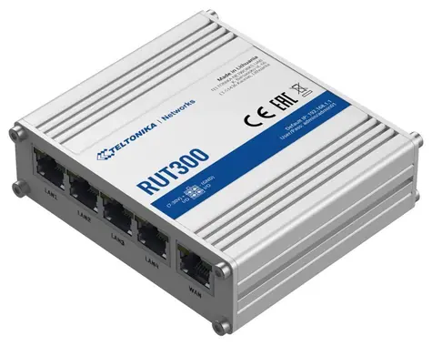 Teltonika RUT300 / 4x LAN / 1x WAN / RutOS
