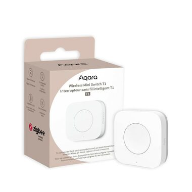 Aqara Wireless Mini Switch T1 / Bezdrátový vypínač / Zigbee