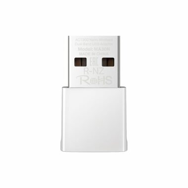 Mercusys MA30N AC1300 USB Nano bílá / USB WiFi adaptér / 867+400 Mbps