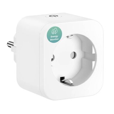 Meross Smart Wi-Fi Plug Chytrá zásuvka - s monitorem spotřeby energie 