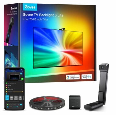 Govee H6099 TV Backlight 3 Lite TV 75-85" / LED pásek / 36W / 850lm / BT / WiFi / RGBIC 
