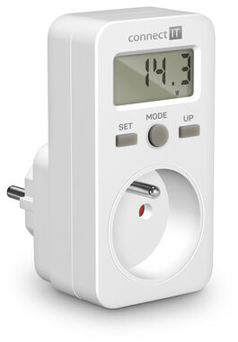 CONNECT IT PowerMeter / Měřič spotřeby energie / až 3680 W