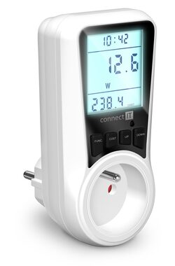 CONNECT IT PowerMeter Pro / Měřič spotřeby energie / až 3680 W