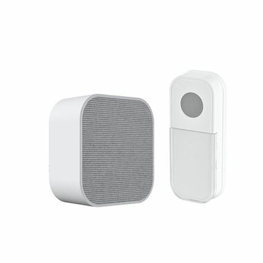 Solight 1L75 bezdrátový zvonek bílá / dosah 180m / learning code / bateriový