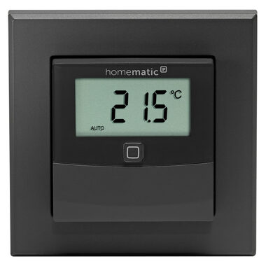 Homematic IP HmIP-STHD-A Senzor teploty a vlhkosti s displejem - vnitřní antracit / 2x AAA