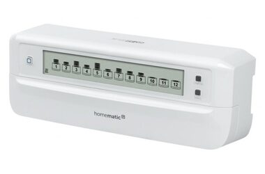 Homematic IP HmIP-FALMOT-C12 Akční člen podlahového vytápění s LCD - 12 kanálů / 24V/230V