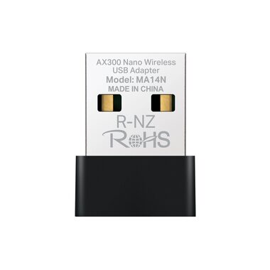 Mercusys MA14N Wi-Fi 6 USB-A Nano adaptér / AX300 / 2.4GHz @ 287 Mbps / USB-A 2.0