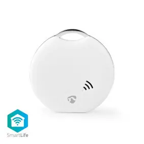 Nedis SmartLife Key Finder bílá  / 1x CR2032 / Bluetooth 4.0 / Android & iOS