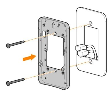 HPE Aruba Networking AP-600H-MNT1 Single Hang Wall-Box Mount Kit