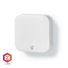 Nedis SmartLife nástěnný vypínač bílá / Zigbee 3.0 / Nástěnný držák / Android & iOS / Plast 