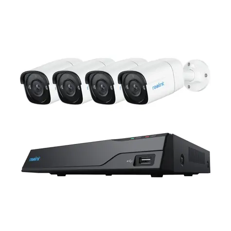 Reolink NVS8-5MB4 - RLK8-410B4-5MP / kamerový set / 4x kamera / 2560 x 1920 / IP66 / HDMI & VGA / PoE 