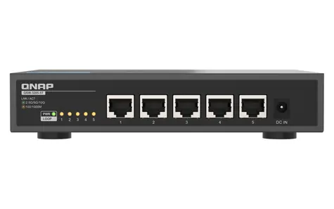 QNAP QSW-3205-5T / Switch / 5x 10Gbps RJ-45