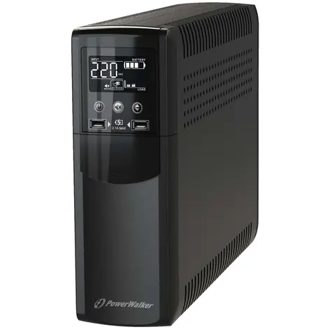 PowerWalker VI 800 CSW IEC UPS / záložní zdroj / 800VA / 480W / 8 zásuvek