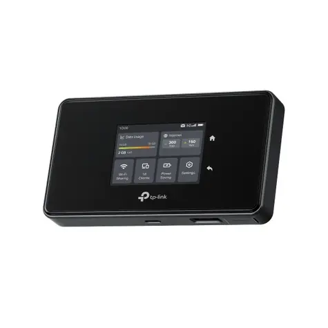 TP-Link M8550 / Mobilní 5G LTE Router / Micro USB / SIM / LAN / USB-C / 4680mAh