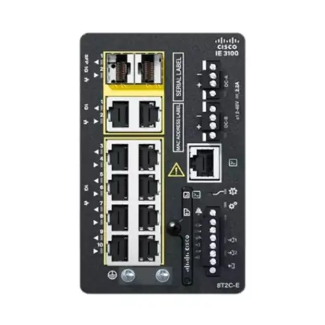 Cisco IE-3100-8T2C-E / Switch / 8x GbE RJ-45 / 2x Combo