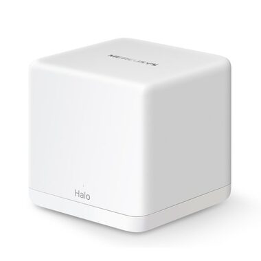 Mercusys Halo H60X 1ks bílá / WiFi systém MESH AX1500 / Dual-Band / 1201 Mbps + 300 Mbps / 2x RJ45