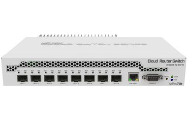 MikroTik CRS309-1G-8S+IN / 1xGig LAN / 4xSFP+ / pasivní chlazení / SwOS / ROS