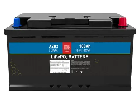 AVACOM LFA2-12V100C10-F15B3H / Baterie LiFePO4 / 12.8V / 100Ah / F15