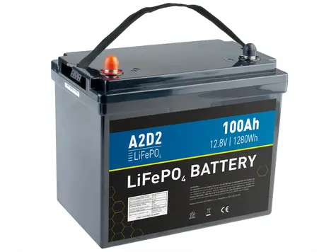 AVACOM LFA2-12V100C10-M8B2 / Baterie LiFePO4 / 12.8V / 100Ah / M8