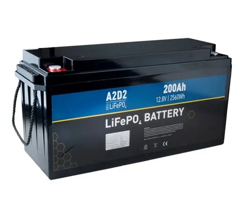 AVACOM LFA2-12V200C10-M8B3 / Baterie LiFePO4 / 12.8V / 200Ah / M8