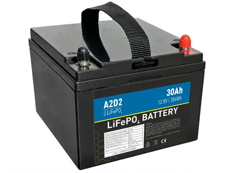 AVACOM LFA2-12V030C10-M6B2 / Baterie LiFePO4 / 12.8V / 30Ah / M6